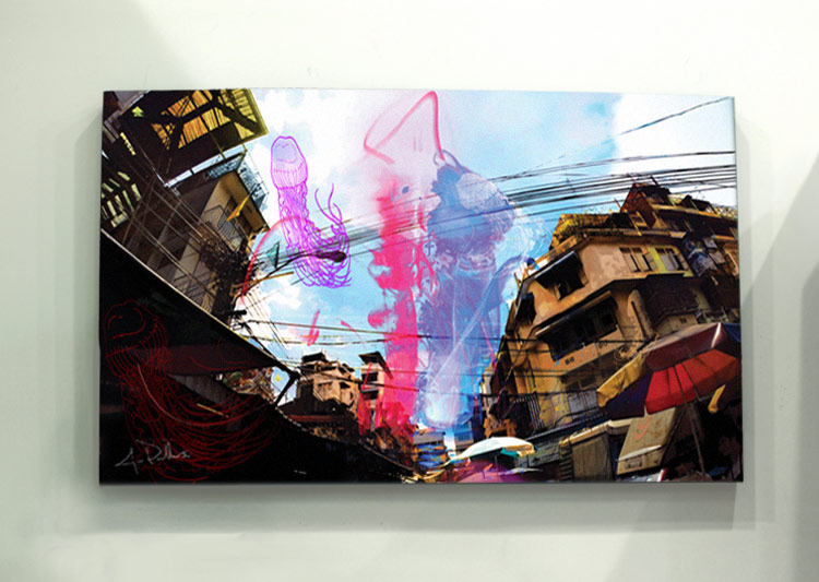 Jose Pasillas Art - Urban Coral